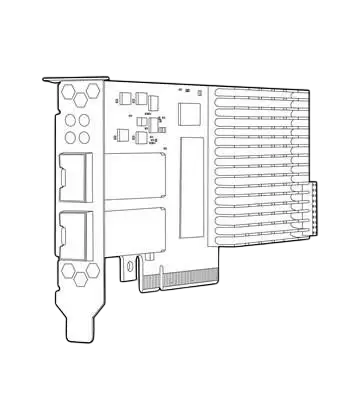 HPE NC523SFP Dual 10Gb port