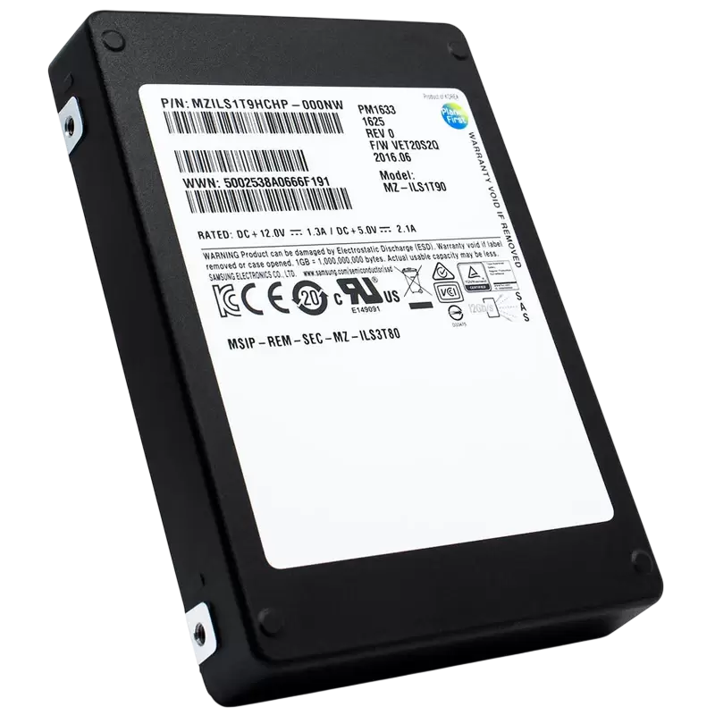 Samsung PM1633 1.92TB SAS 12Gb/s